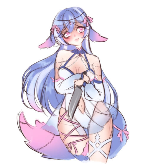 Gifted art by @tiraleafu